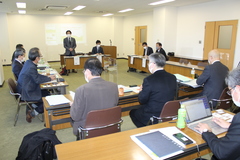 岡山理科大学長と産業界との会談の画像1