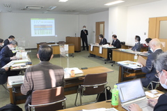 岡山理科大学長と産業界との会談の画像2
