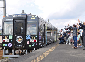 戦国列車お披露目セレモニー（井原鉄道　神辺駅）の画像2