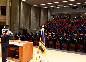 井原市消防出初式（市民会館）の画像1