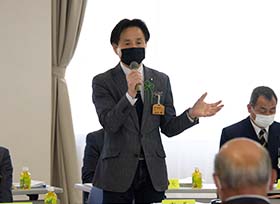 上期芳井地区自治連合会長会議（芳井生涯学習センター）の画像1