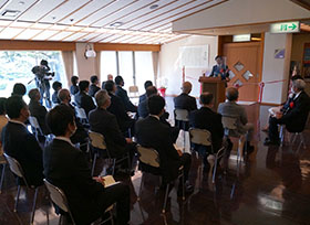 華鴒大塚美術館「茶の湯事始－利休と織部展」開会式（華鴒大塚美術館）の画像2