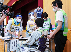 水害対応力向上訓練（市役所本庁舎、出部小学校ほか）の画像1