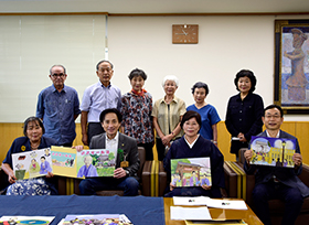 渋沢栄一紙芝居作成委員会『渋沢栄一物語』紙芝居完成報告（第一応接室）の画像2