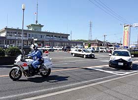 交通安全パトロール出発式（井原警察署）の画像2