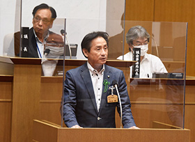 令和4年6月市議会定例会市長提案説明要旨の画像