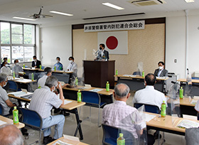 井原警察署管内防犯連合会総会・井原警察暑管内暴力追放推進協議会総会（井原警察署）の画像2