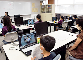 魚津市小学生オンライン交流事業（アクティブライフ井原）の画像2