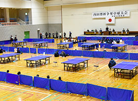 第1回内田博杯混成ダブルスオープン卓球大会（井原体育館）の画像2