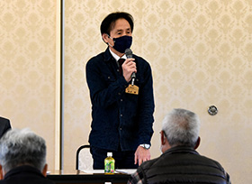 下期井原地区自治連合会長会議（地場産業振興センター）の画像