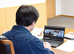 井原小学校4年生総合学習の時間に講師として出演〈オンライン〉（市長室）の画像1