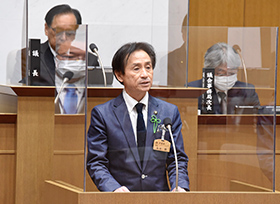 令和4年12月市議会定例会市長提案説明要旨の画像