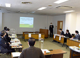 包括連携協定に基づく岡山理科大学との意見交換（地場産業振興センター）の画像2
