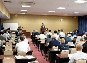 井原市スポーツ協会理事・評議員会（市民会館　鏡獅子の間）の画像1