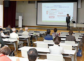 小田川大学開講式・市長講話（サンサン交流館）の画像2