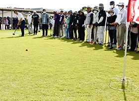 井原市議会議長杯グラウンド・ゴルフ交歓大会（井原市グラウンド・ゴルフ場）の画像1