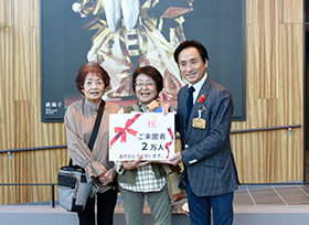 井原市立平櫛田中美術館　来館者数2万人突破（平櫛田中美術館）の画像2