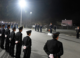 年末夜警出発式（井原消防署）の画像2