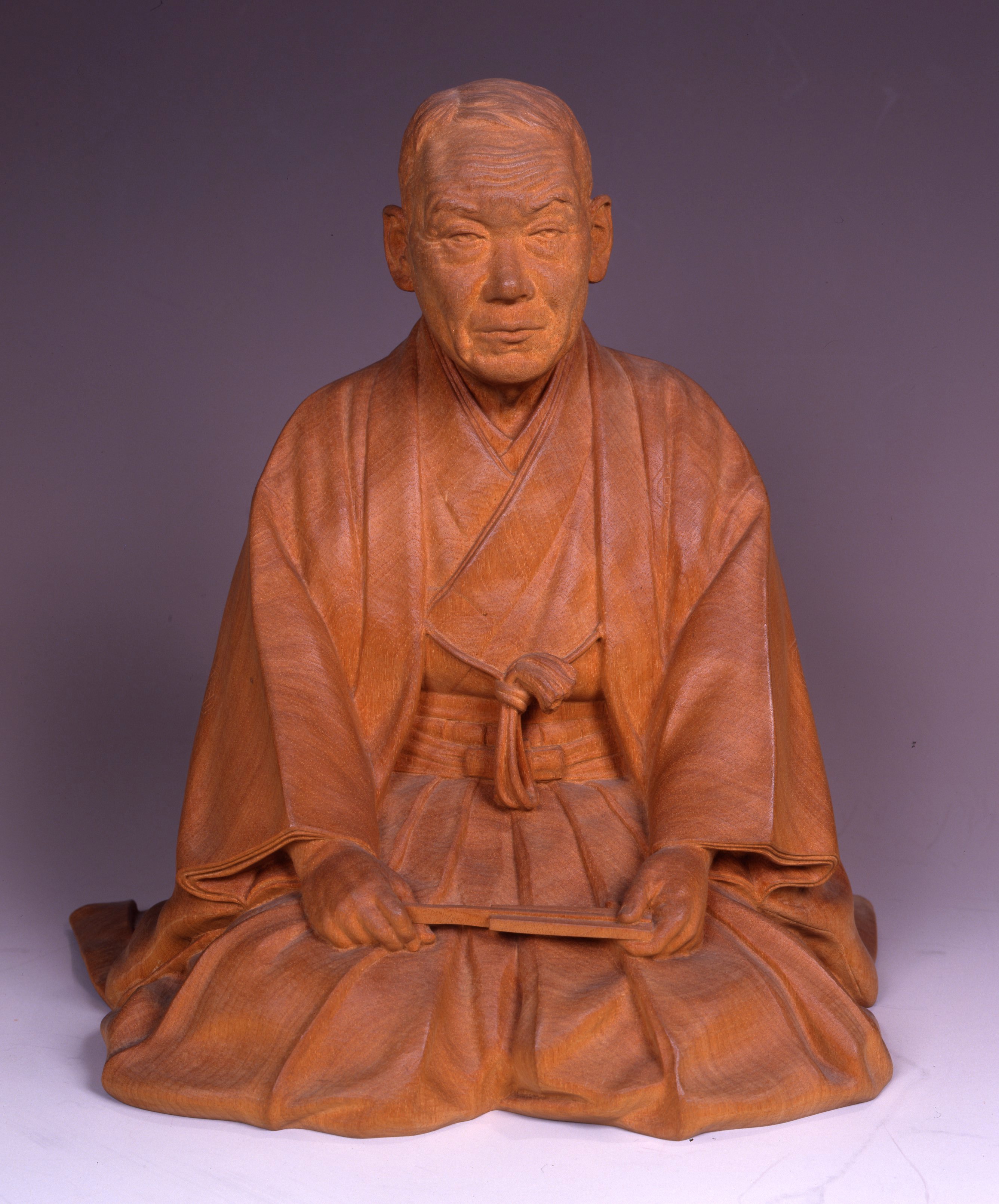 山崎朝雲 《馬越恭平翁金婚寿像》の画像