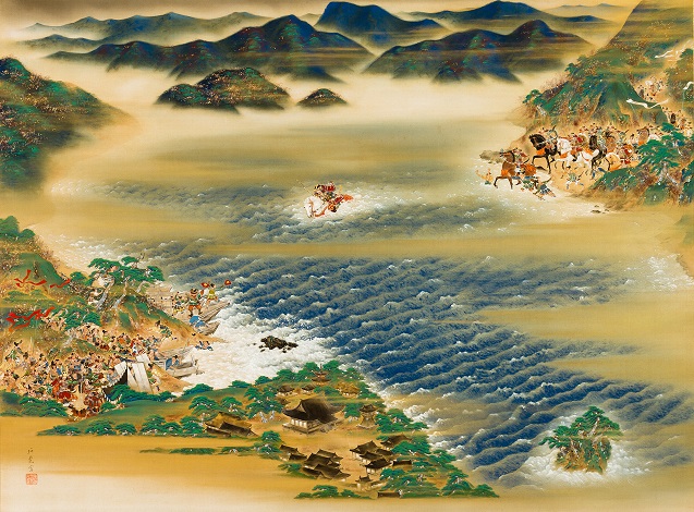 森安石象《藤戸合戦図》の画像