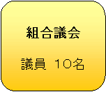 組合議会　議員　10名