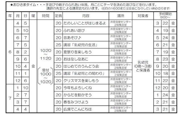 おひさまタイム