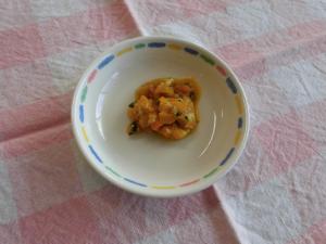 かぼちゃのそぼろ煮