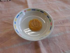 豆腐と鯛のハンバーグ