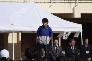 ゲストランナー松本選手