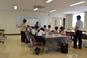大江小勾玉作り
